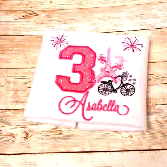 Embroidered Personalized Kid's T-shirt - Picture 2 of 2